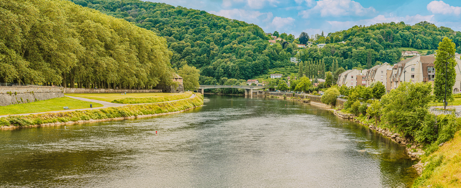 River Doubs and Besancon